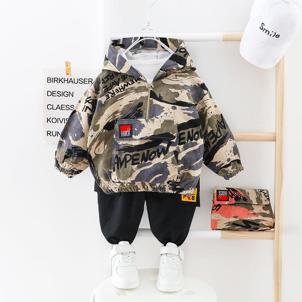 Wild casual camouflage children's clothing - melvincucci