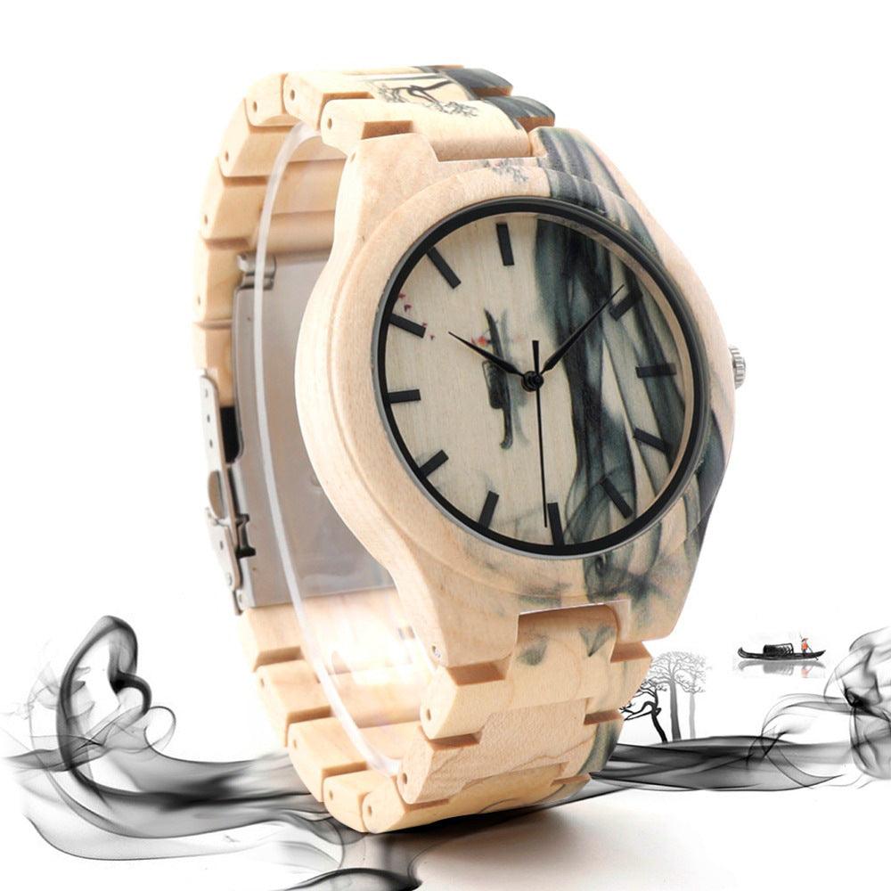 Maple wooden watch - melvincucci