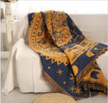 Fabric sofa blanket cover - melvincucci