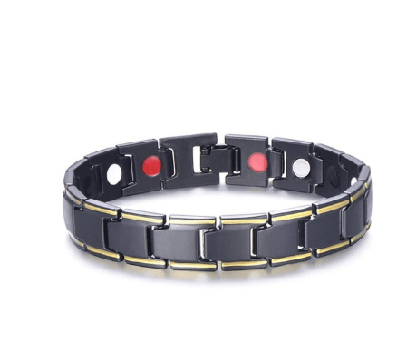 Health Energy 4 IN 1 Bracelet Magnetic Titanium Bio Energy Bracelet For Men Arthritis Twisted Healthy Magnetic Bracelet - melvincucci