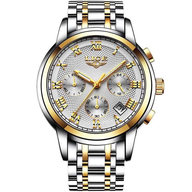 Three-eye corrugated watch - melvincucci