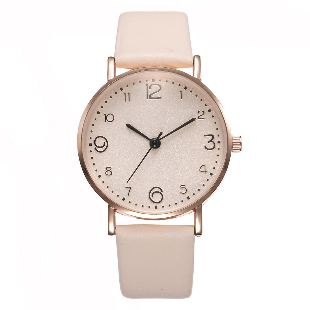 Leather Watch Quartz Watch - melvincucci