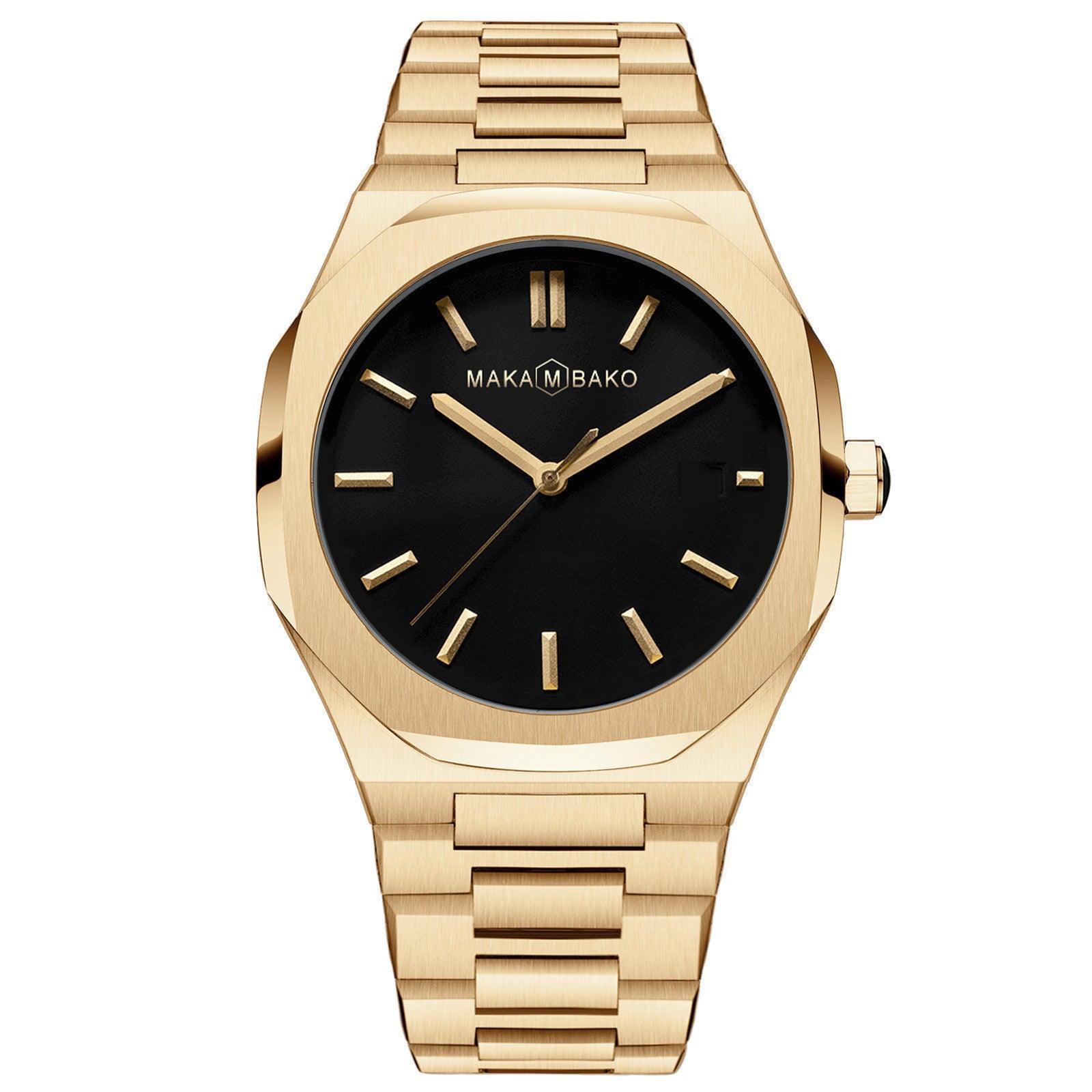 Fashion steel band quartz watch - melvincucci
