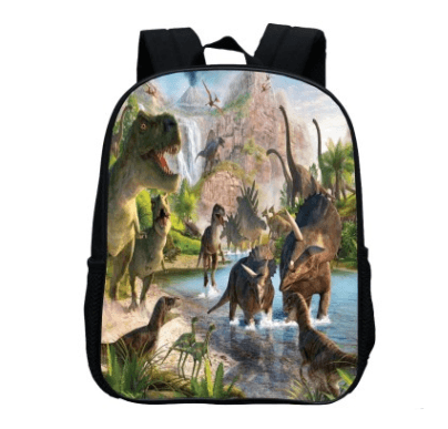 Dinosaur Children's Schoolbags Shoulder 3D Kindergarten Taipan Backpack Pupils 1-6 Years Boys 2-12 Years Ultralight - melvincucci