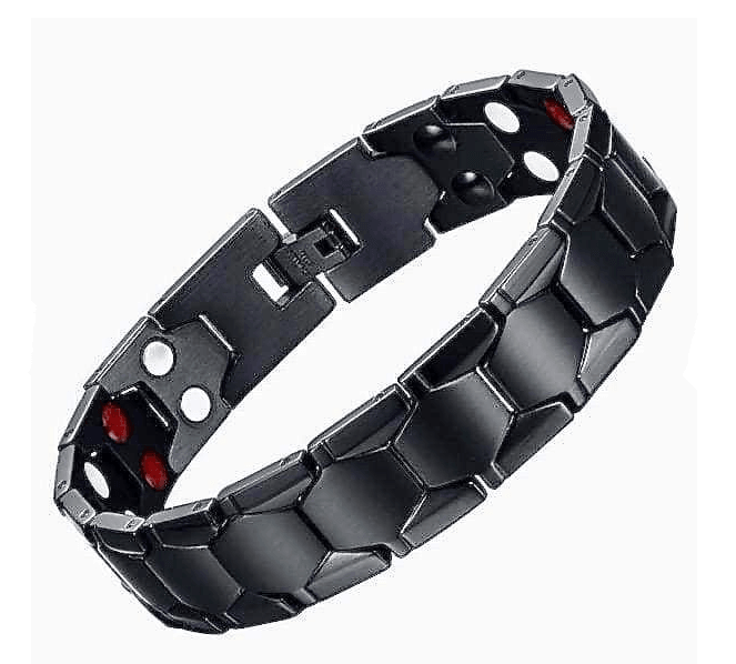 Health Energy 4 IN 1 Bracelet Magnetic Titanium Bio Energy Bracelet For Men Arthritis Twisted Healthy Magnetic Bracelet - melvincucci