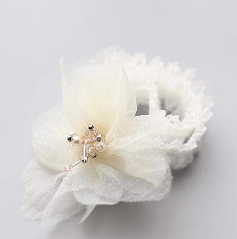 Baby hair band 2021 new Korean Korean Handmade flower children with baby hair wholesale - melvincucci