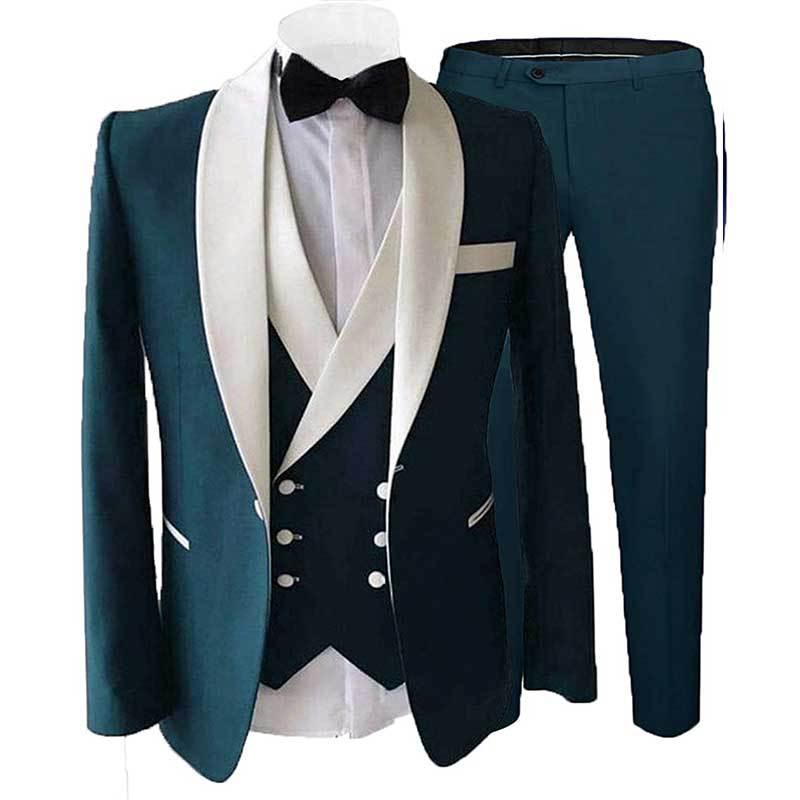 Lapel White Thin Loose-fitting Zipper Spot Casual Cotton Back Slit Men's - melvincucci