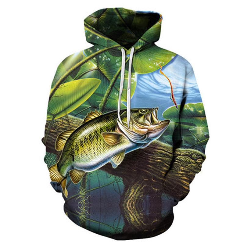 3D Printed Sweatshirt Hooded Sweatshirt - melvincucci