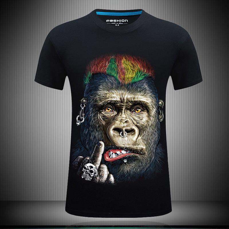 3D short sleeve T-shirt men - melvincucci