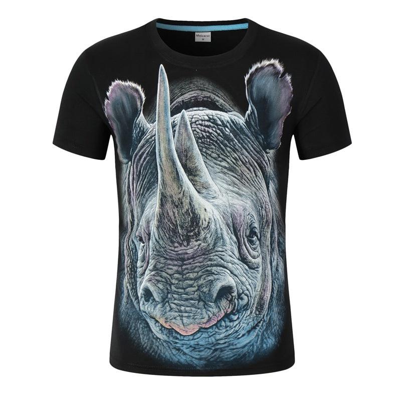 3D short sleeve T-shirt men - melvincucci