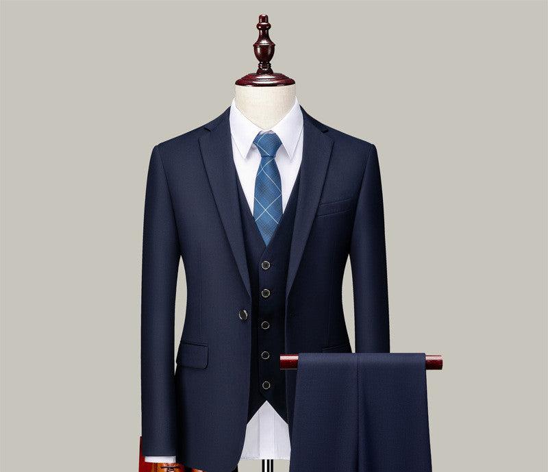 Men's Three-piece Suits For Groomsmen - melvincucci
