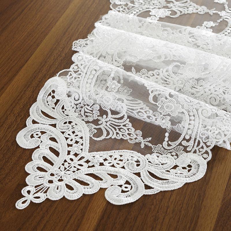 European Fashion Lace Fabric Table Runner - melvincucci