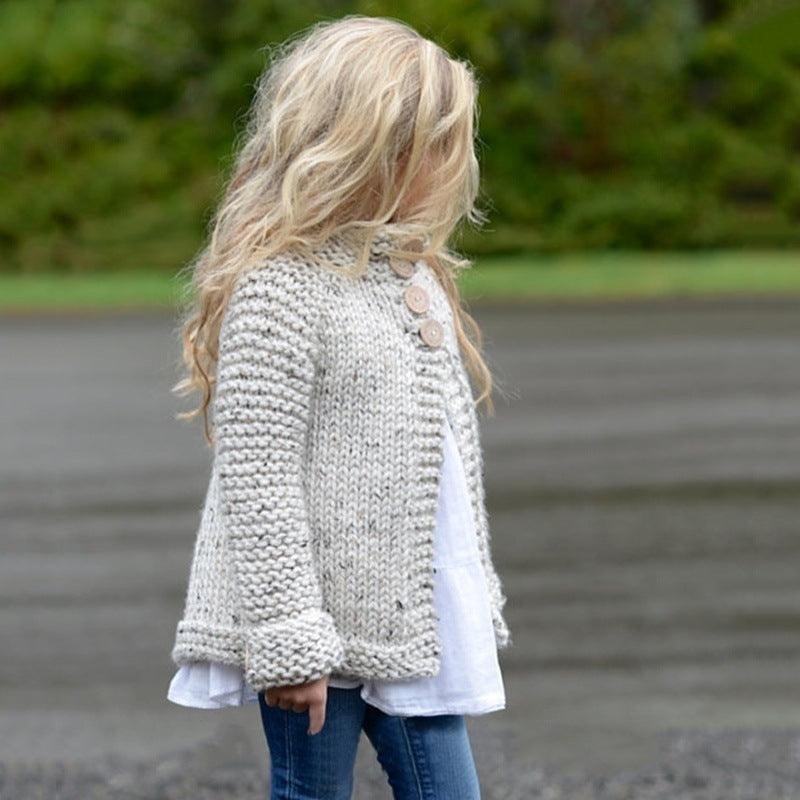 Girls cardigan sweater coat - melvincucci