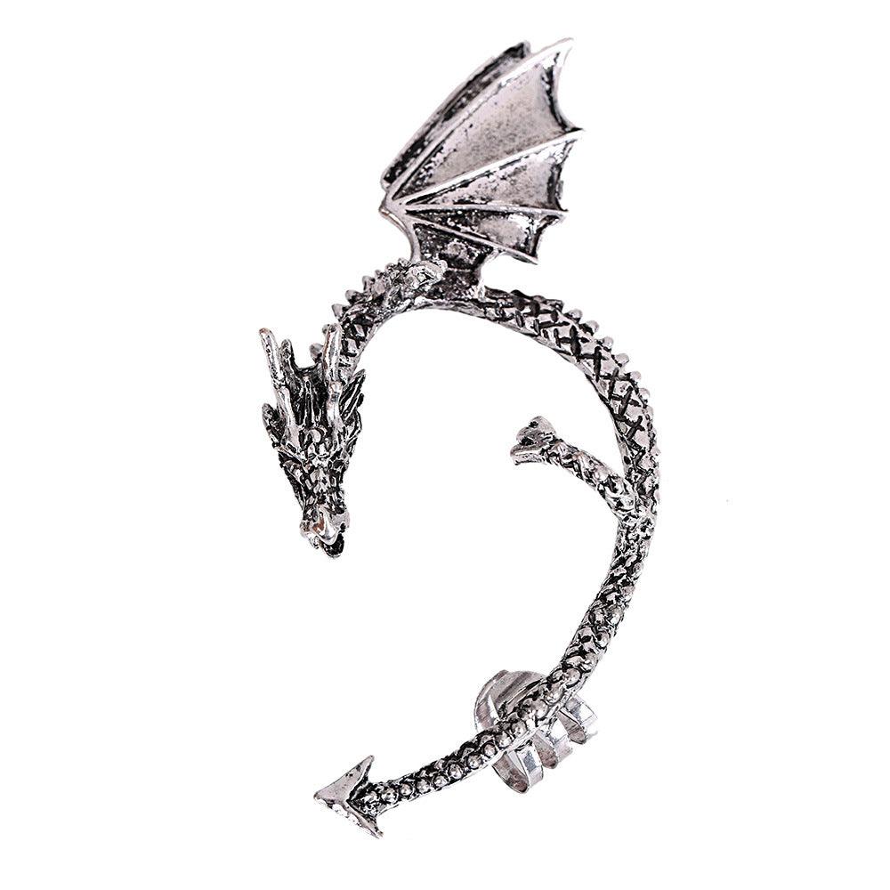 Creative Personality Flying Dragon Ear Clip - melvincucci