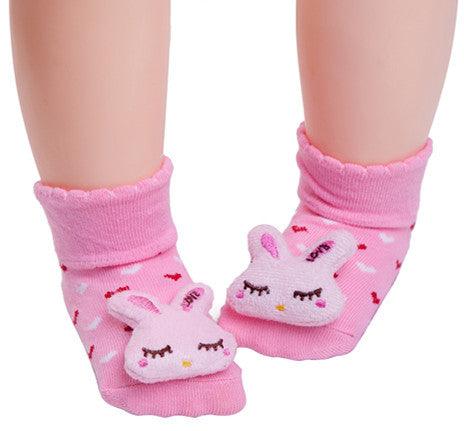 Cute Baby Animal Doll Baby Three-dimensional Socks - melvincucci