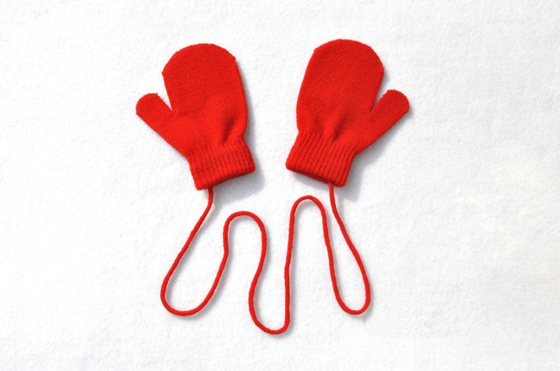 Children's Cute Halter Warm Knitted Gloves - melvincucci