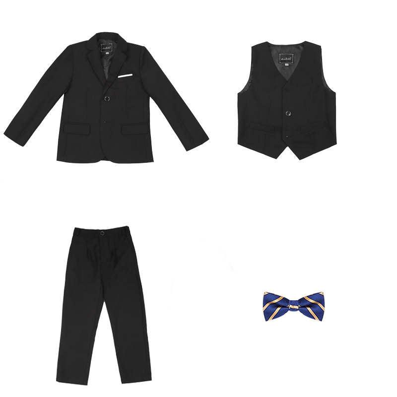 Children's Suit Boys Solid Color Flower Girl Dress  Catwalk Performance Clothing - melvincucci