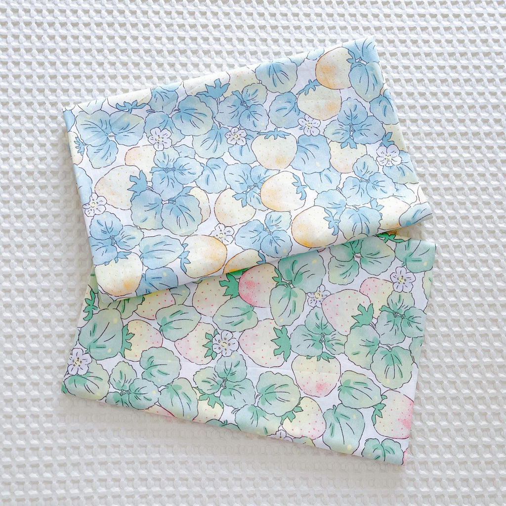 New Strawberry Cotton Twill Print Fabric - melvincucci