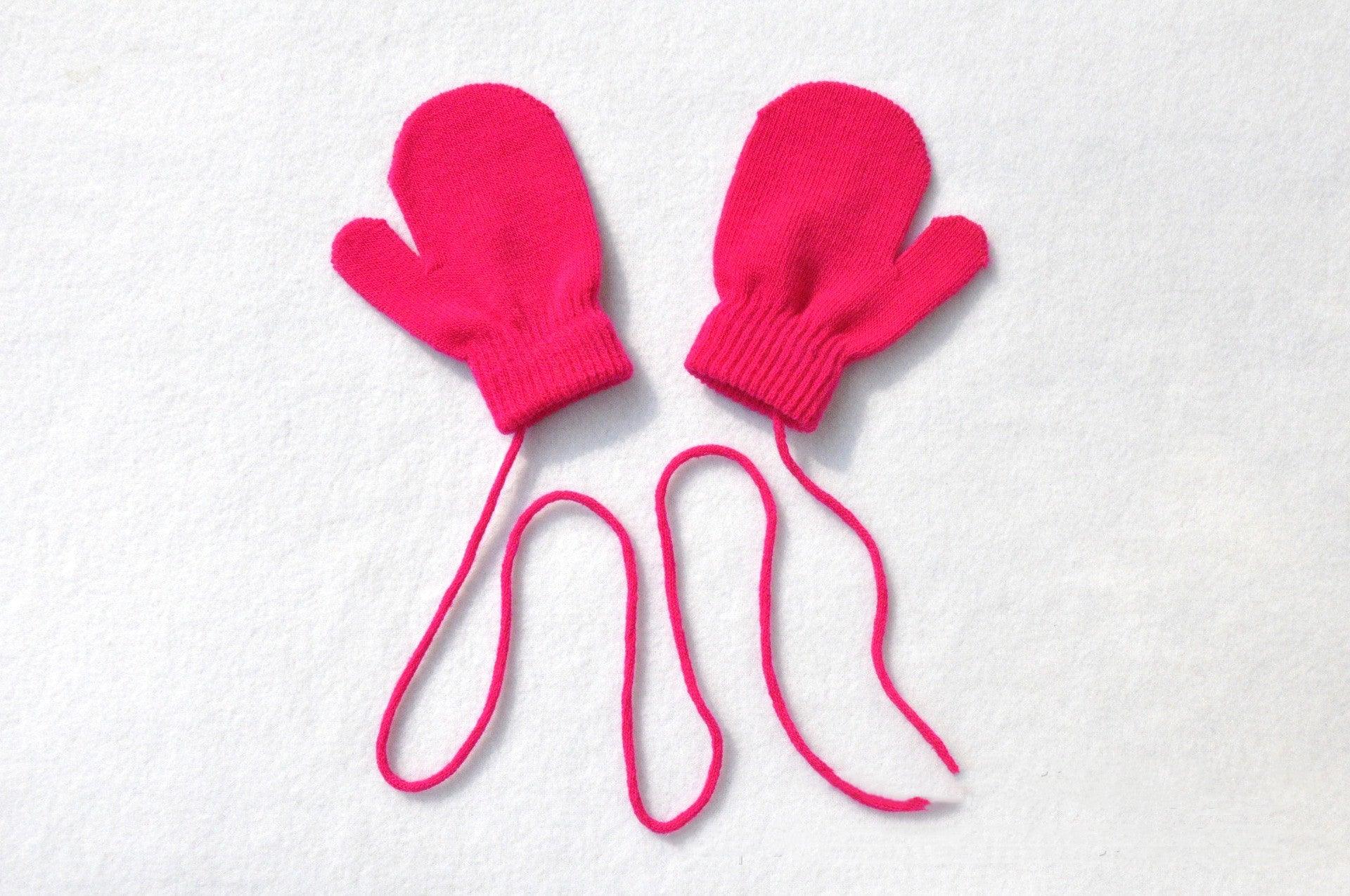 Children's Cute Halter Warm Knitted Gloves - melvincucci