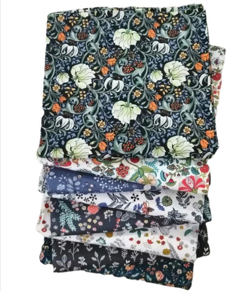 Vintage Print Diy Patchwork Group Cotton Bedding Fabric - melvincucci