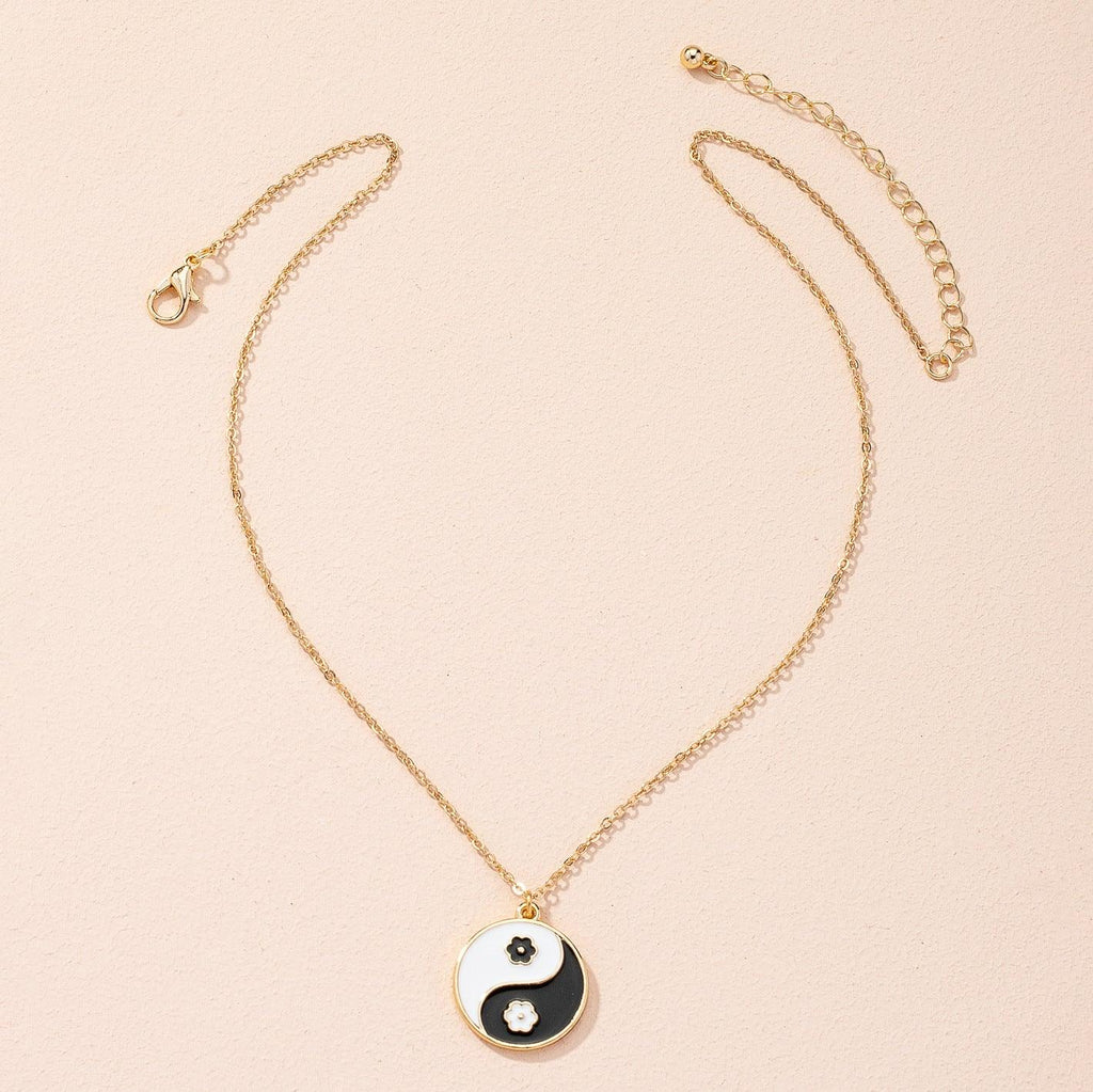 Chinese Style Gossip Necklace Female Tai Pendant Clavicle Chain Accessories - melvincucci