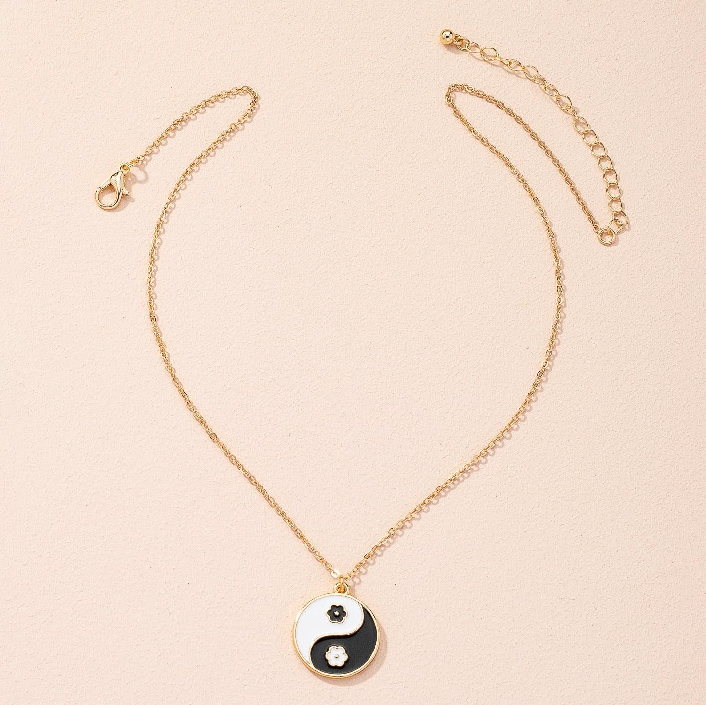 Chinese Style Gossip Necklace Female Tai Pendant Clavicle Chain Accessories - melvincucci
