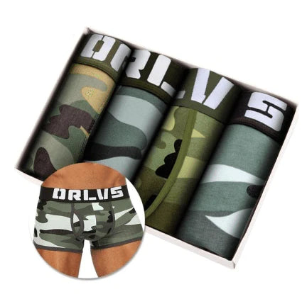 4Pc Boxershorts for Men Boxer Short Underwear Man Panties - melvincucci