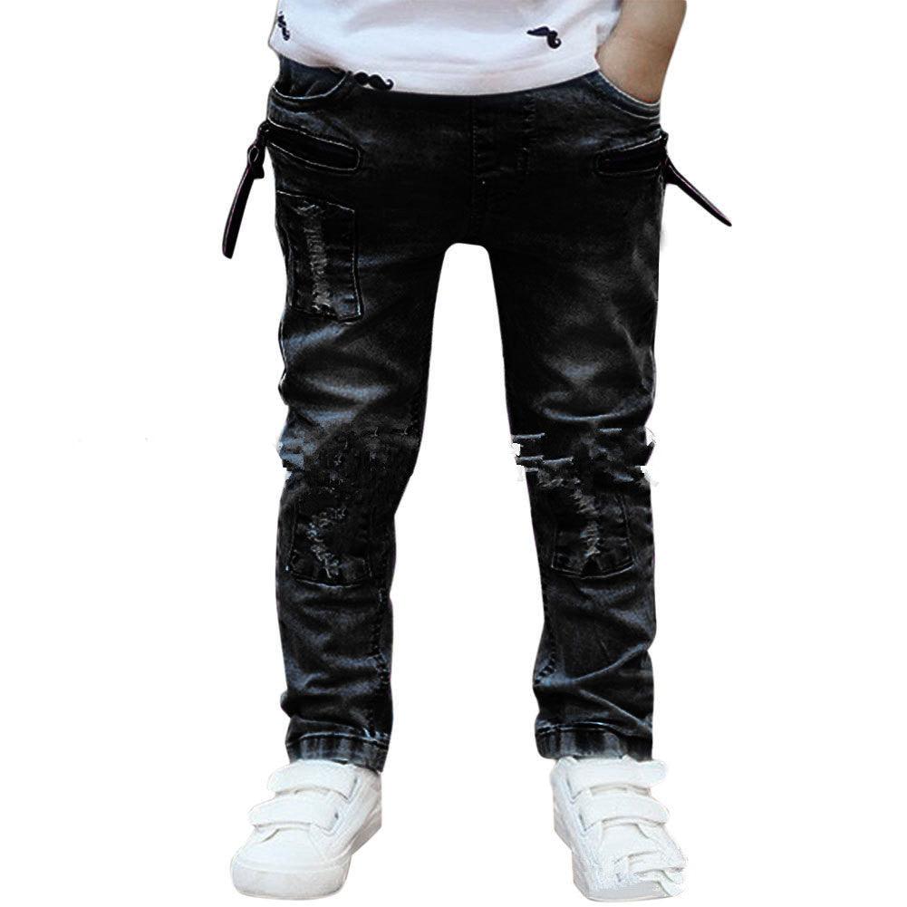 Light Denim Trousers - melvincucci