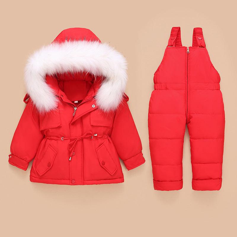 New children's down jacket suit - melvincucci