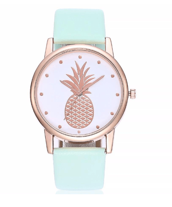 Belt watch Korean version of the watch Personality pineapple pattern simple quartz watch - melvincucci