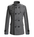 Men's woolen trench coat - melvincucci