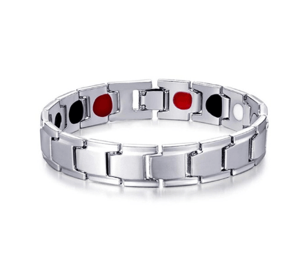 Health Energy 4 IN 1 Bracelet Magnetic Titanium Bio Energy Bracelet For Men Arthritis Twisted Healthy Magnetic Bracelet - melvincucci