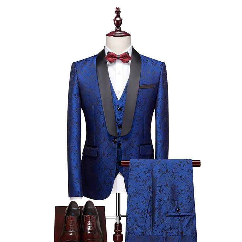 Wedding Dress Men's Plus-size Suit Shawl Collar - melvincucci