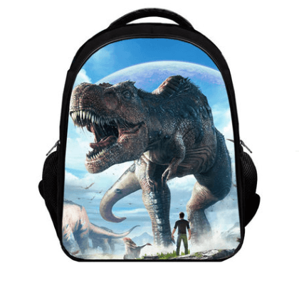 Dinosaur Children's Schoolbags Shoulder 3D Kindergarten Taipan Backpack Pupils 1-6 Years Boys 2-12 Years Ultralight - melvincucci