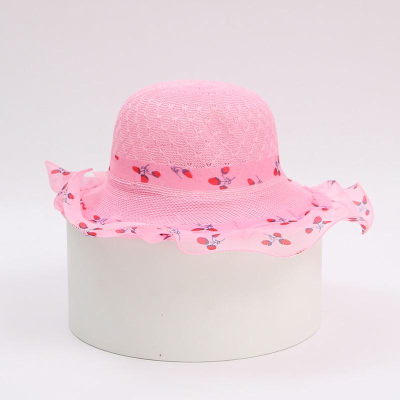 Princess straw hat kids sun hat - melvincucci