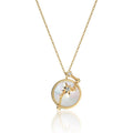 Christmas Big Dipper Orion Natural White Shell Necklace - melvincucci