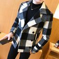 Men's Windbreaker Thickened Short Woolen Coat For Autumn And Winter - melvincucci