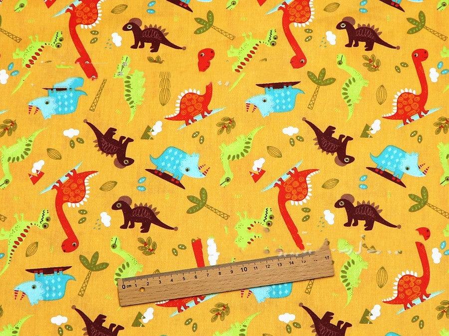 Dinosaur Pattern Cotton Four-piece Fabric Set - melvincucci