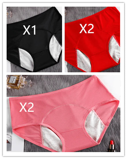 5PCS Menstrual Underwear Women Leak Proof Panties - melvincucci