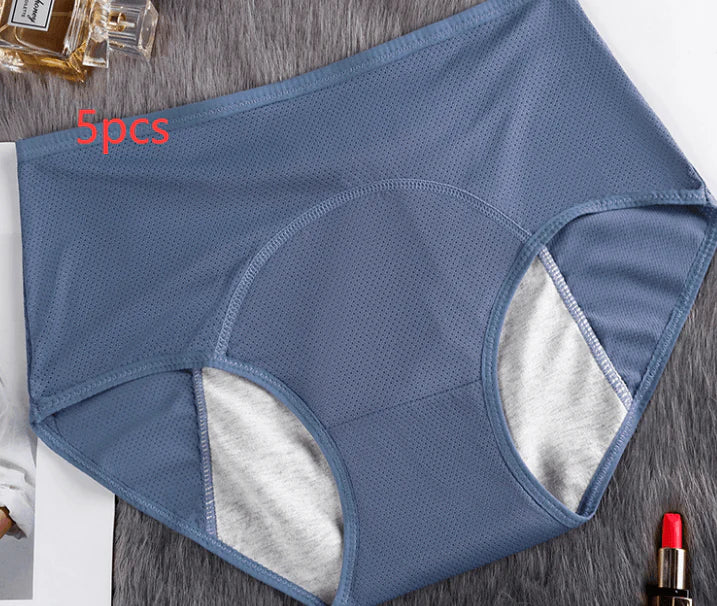 5PCS Menstrual Underwear Women Leak Proof Panties - melvincucci