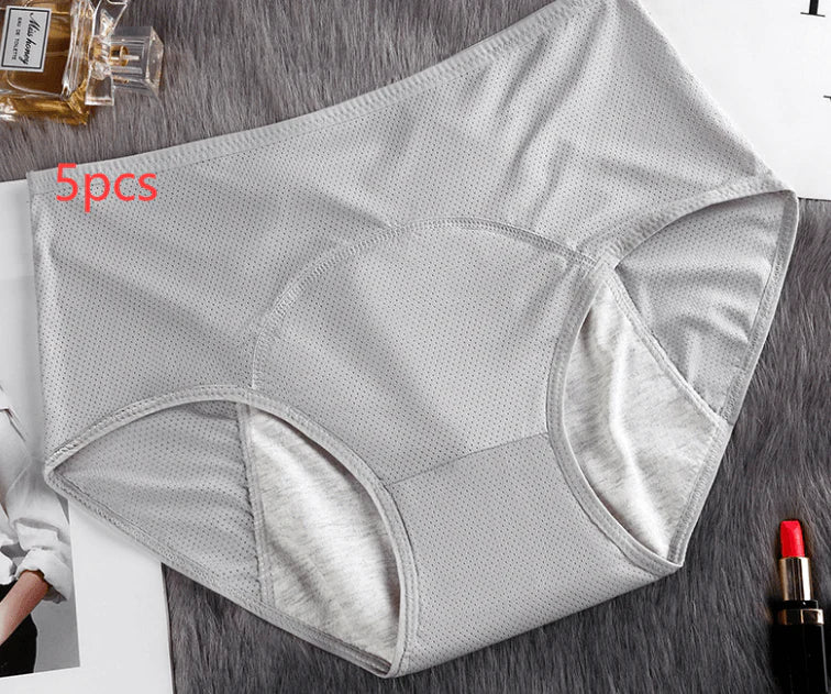 5PCS Menstrual Underwear Women Leak Proof Panties - melvincucci