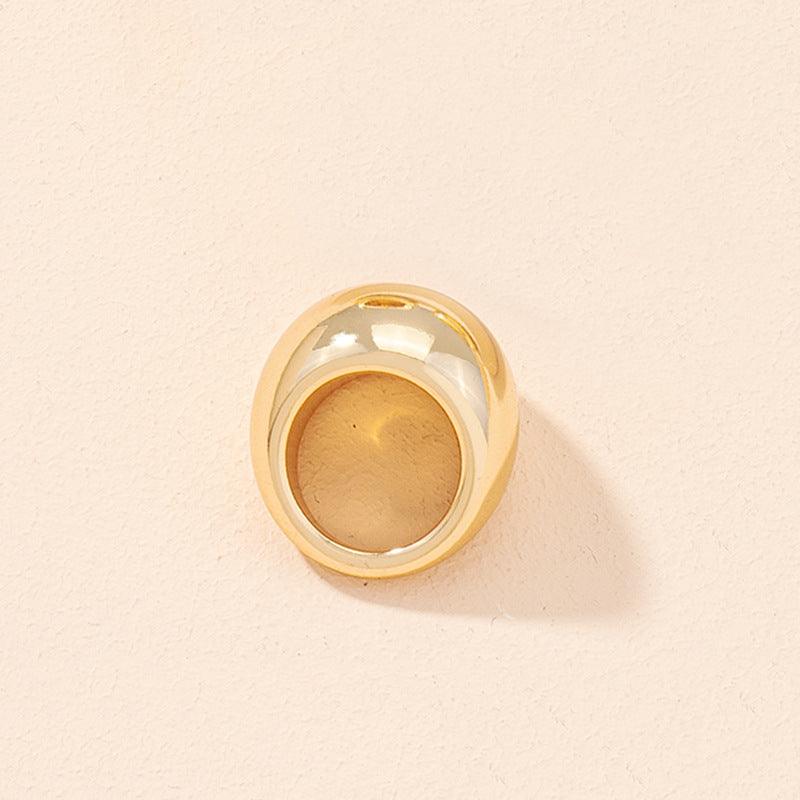 Fashion Temperament Wide Face Ring Female Ins Style - melvincucci