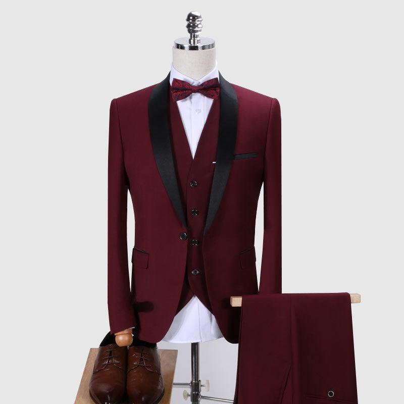 Mens Suits 3Pcs Formal Casual Slim High Quality Stylish Sets - melvincucci
