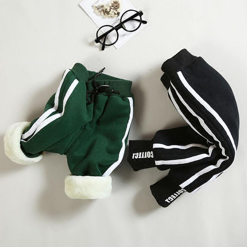 Baby winter clothing plus velvet pants - melvincucci