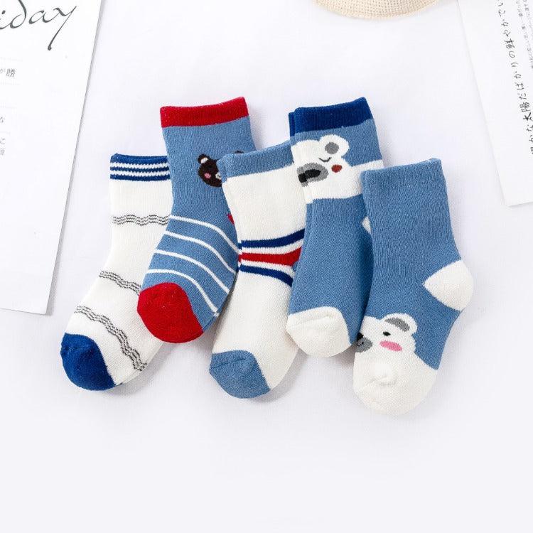 Cute Cartoon Plush Children's Terry Socks - melvincucci