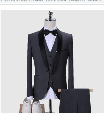 Mens Suits 3Pcs Formal Casual Slim High Quality Stylish Sets - melvincucci