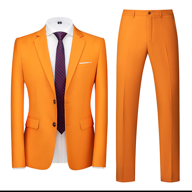Men's Suit Wedding Two Button Two Piece Suit - melvincucci