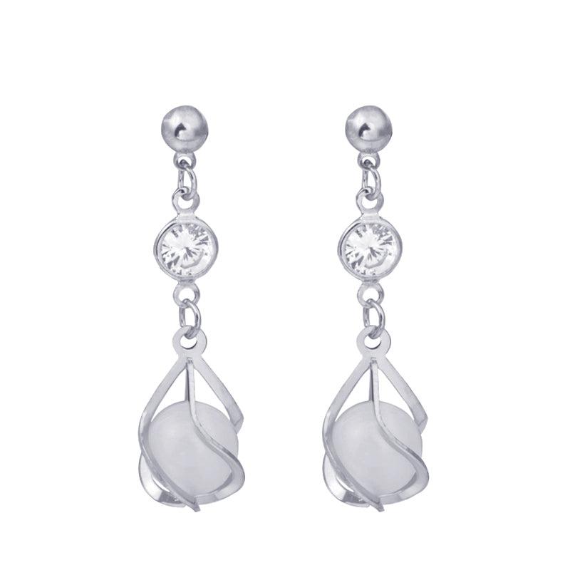 Crystal opal earrings - melvincucci