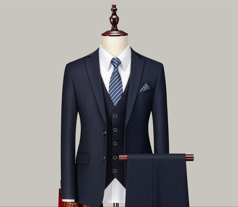 Men's Three-piece Suits For Groomsmen - melvincucci