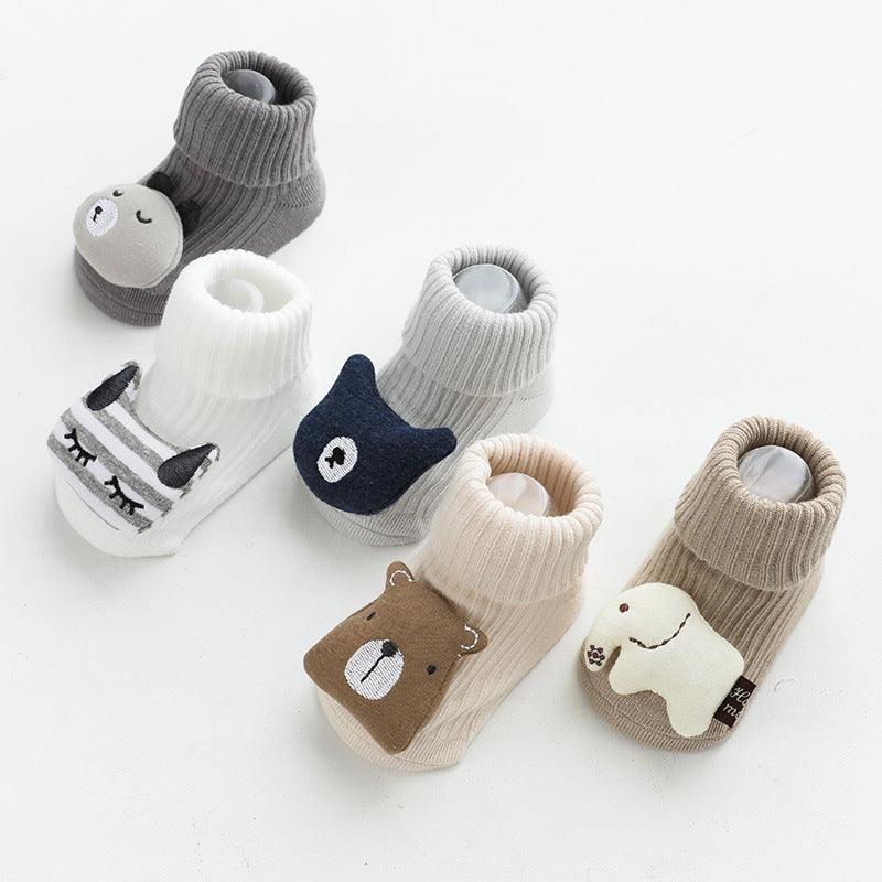 Baby Socks Dispensing Glue Non-Slip Loose Baby Socks Children Floor Socks - melvincucci